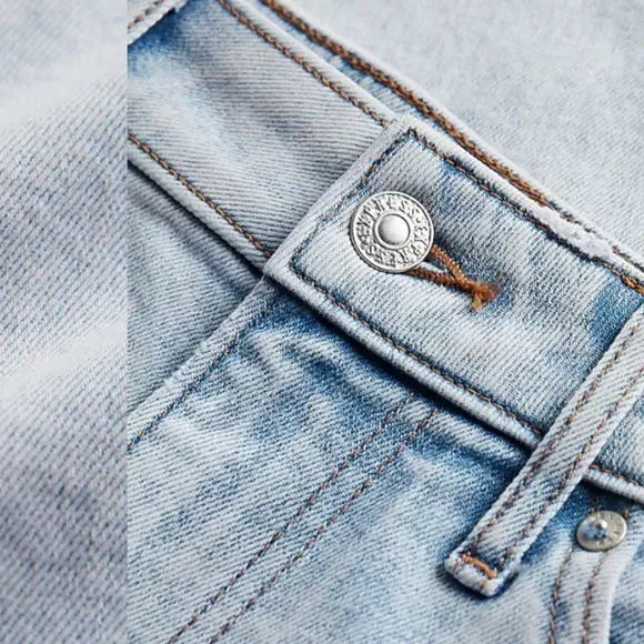 Express Mid Rise Blue Tinted Boyfriend Jeans Brand New With Tag 🏷 - Picture 11 of 16